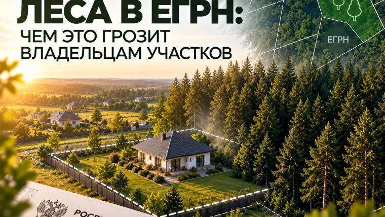 🌳  Леса в ЕГРН: чем это грозит владельцам участков